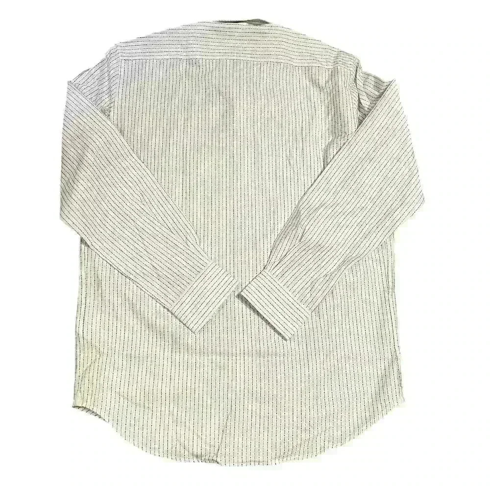 Robert Graham Men’s Button Down Flip Cuff Dress Shirt Size 41/16 M-L Preppy - Picture 3 of 9